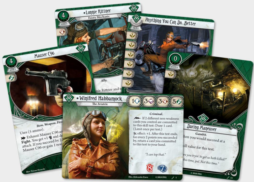 Arkham Horror LCG: Winifred Habbamock Investigator - Starter Deck Card Game