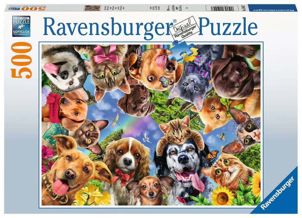 Ravensburger: Animal Selfie (500pc Jigsaw) Board Game