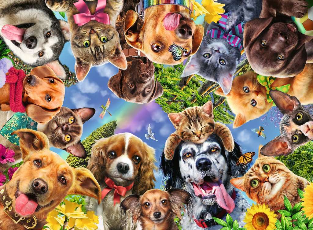 Ravensburger: Animal Selfie (500pc Jigsaw) Board Game