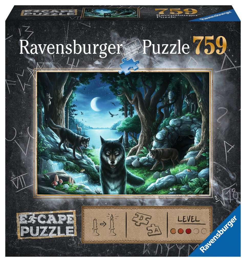 Ravensburger: Escape Puzzle - Curse of the Wolves (759pc Jigsaw) Board Game