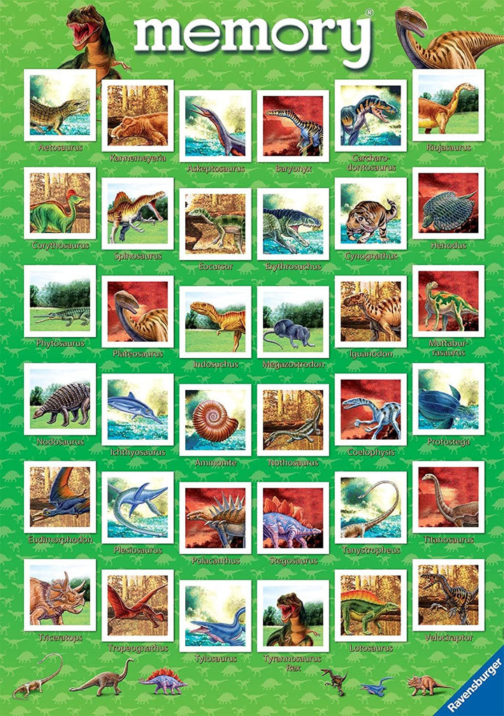 Dinosaur Memory (Card Game)