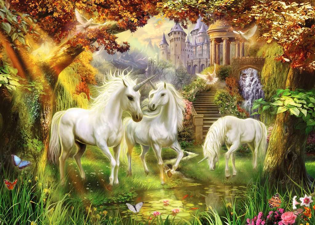 Ravensburger: Unicorns in the Forest (1000pc Jigsaw) Board Game