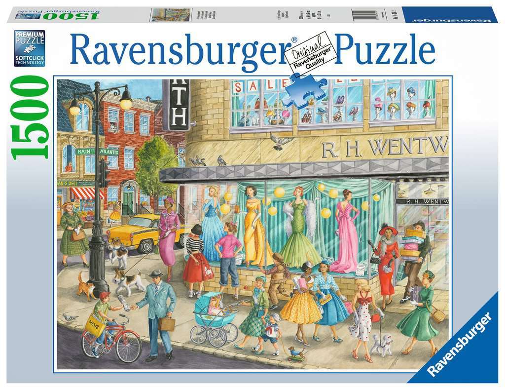 Ravensburger: Sidewalk Fashion (1500pc Jigsaw) Board Game