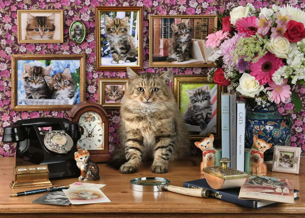Ravensburger: My Cute Kitty (1000pc Jigsaw) Board Game