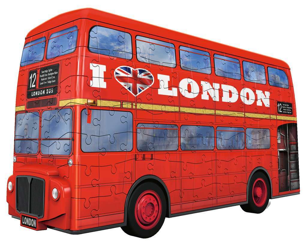 Ravensburger: 3D Puzzle - London Bus (216pc Jigsaw) Board Game