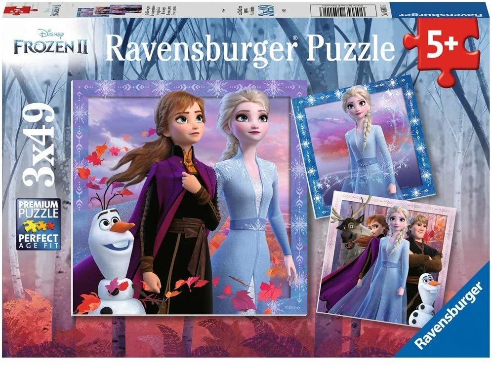 Ravensburger: Disney's Frozen II - The Journey Starts (3x49pc Jigsaws) Board Game
