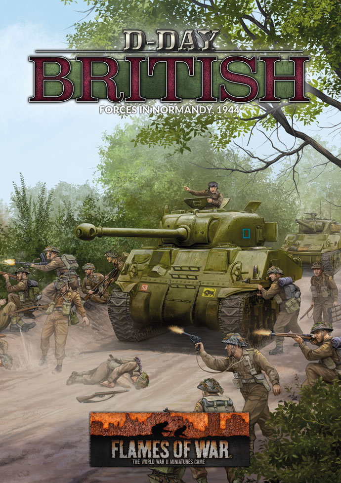 Flames Of War: "d-Day British" (Lw 80P A4 Hb)