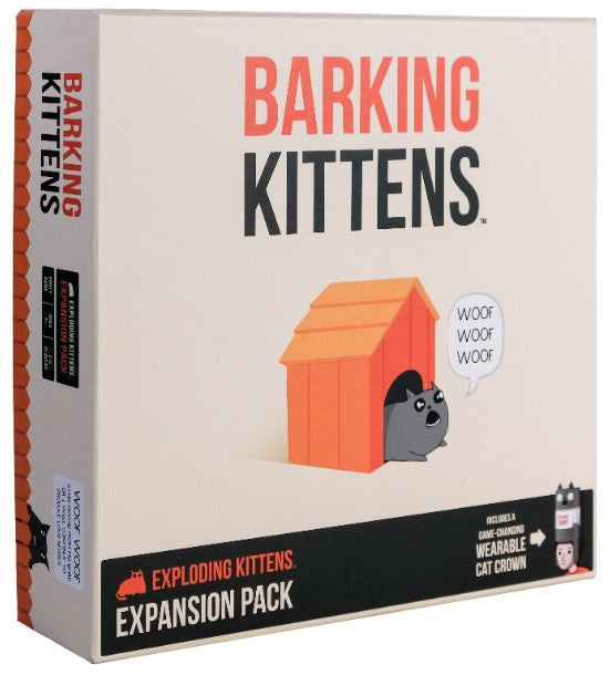 Barking Kittens: Exploding Kittens Board Game Expansion Pack