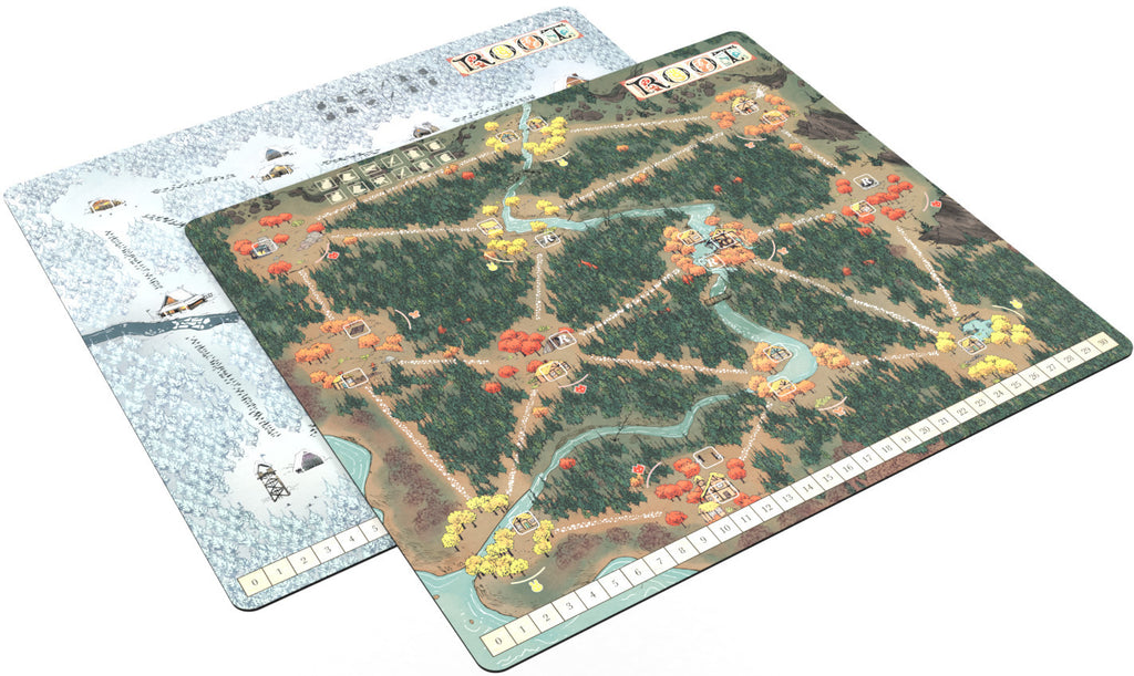 Root: Fall/Winter (Double-Sided Playmat) Board Game