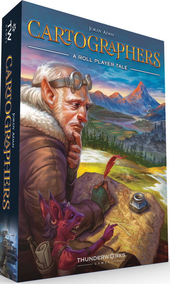 Cartographers - A Roll Player Tale (Board Game)