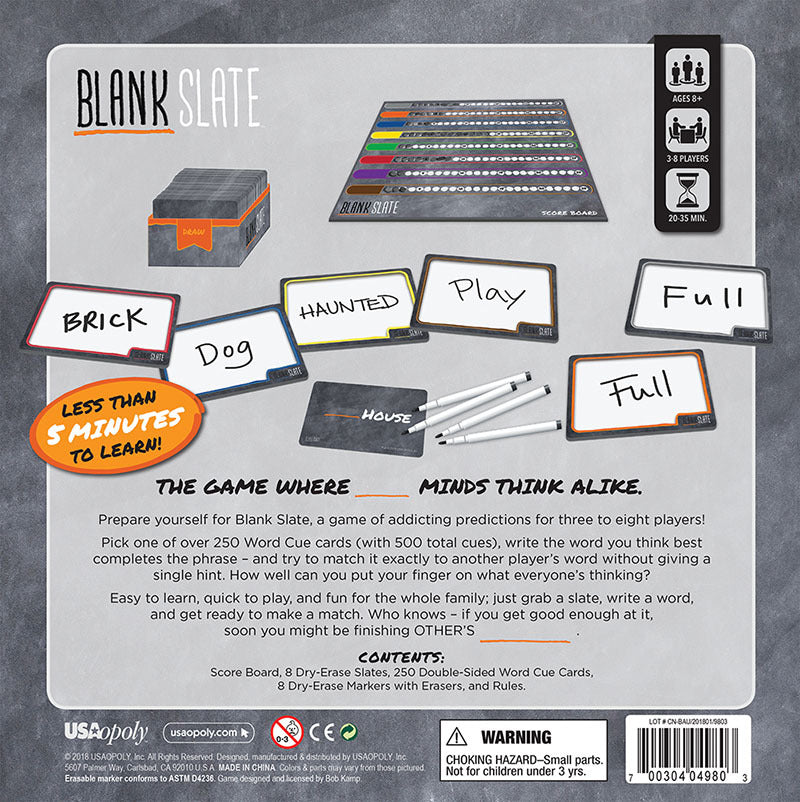 Blank Slate (Board Game)