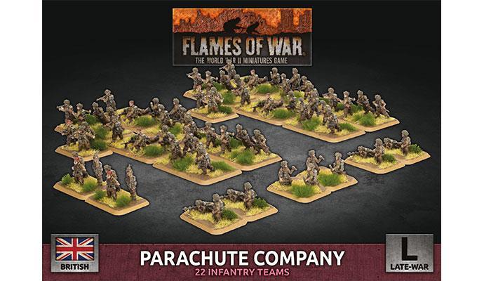 Flames of War: Parachute Company (96 figs)