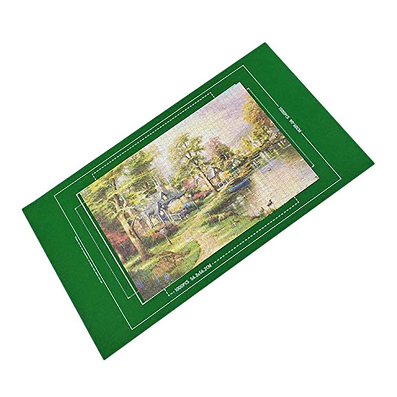 Puzzle Mat Roll for 500-1500 Pieces - Green Board Game
