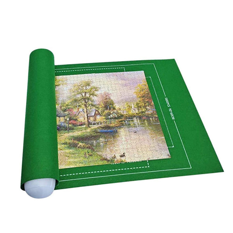 Puzzle Mat Roll for 500-1500 Pieces - Green Board Game