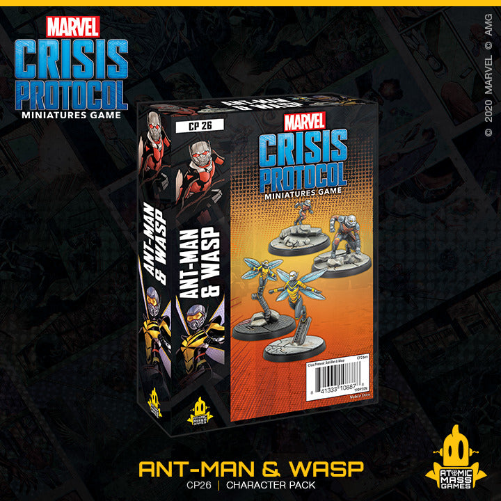 Marvel Crisis Protocol Miniatures Game Ant-Man and Wasp