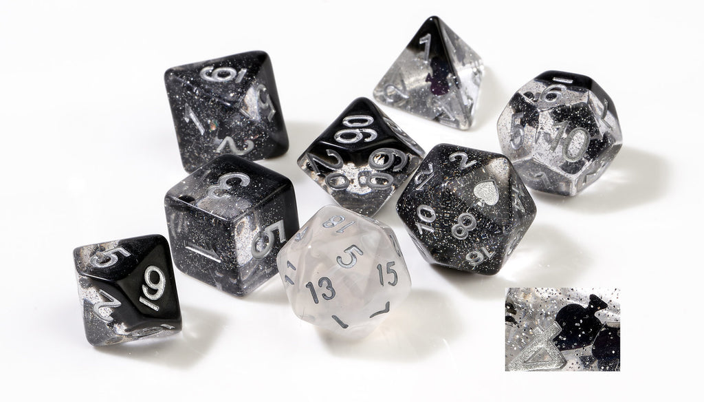 Sirius Dice: Polyhedral Dice Set - Spades