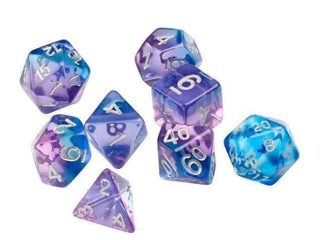 Sirius Dice: Polyhedral Dice Set - Violet Betta