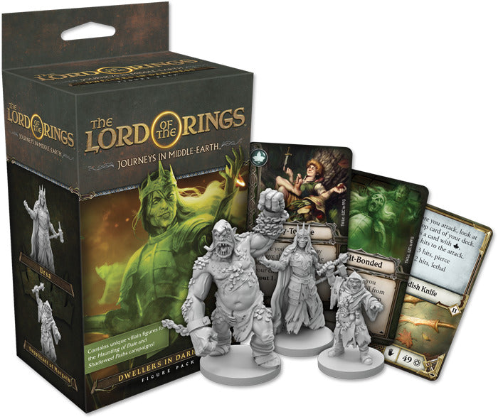 The Lord of the Rings: Journeys in Middle Earth - Dwellers in Darkness (Board Game Expansion)