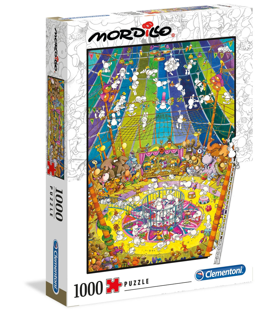 Clementoni: Mordillo's The Show (1000pc Jigsaw) Board Game