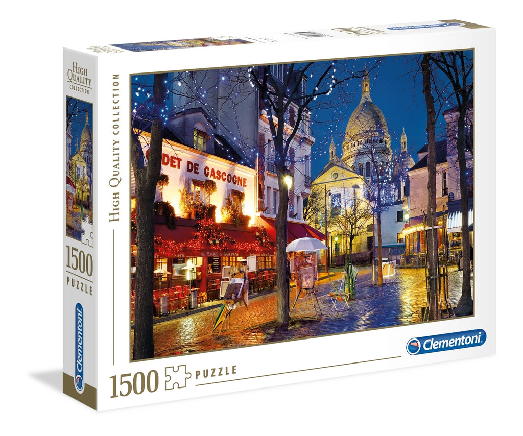 Clementoni: Montmartre, Paris (1500pc Jigsaw) Board Game