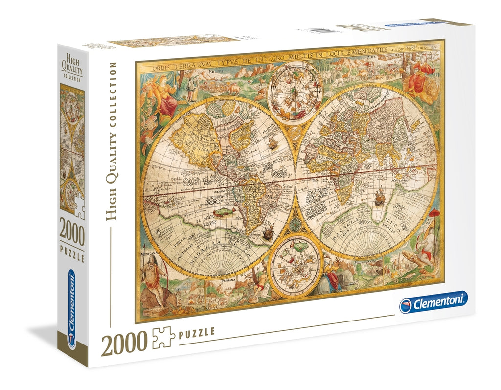Clementoni: Ancient Map (2000pc Jigsaw) Board Game