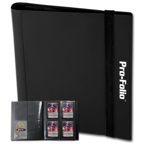 BCW: Pro-Folio 4-Pocket - Black