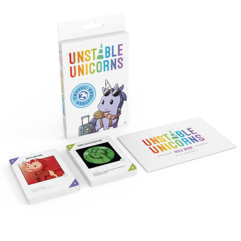 Unstable Unicorns: Travel Edition Board Game