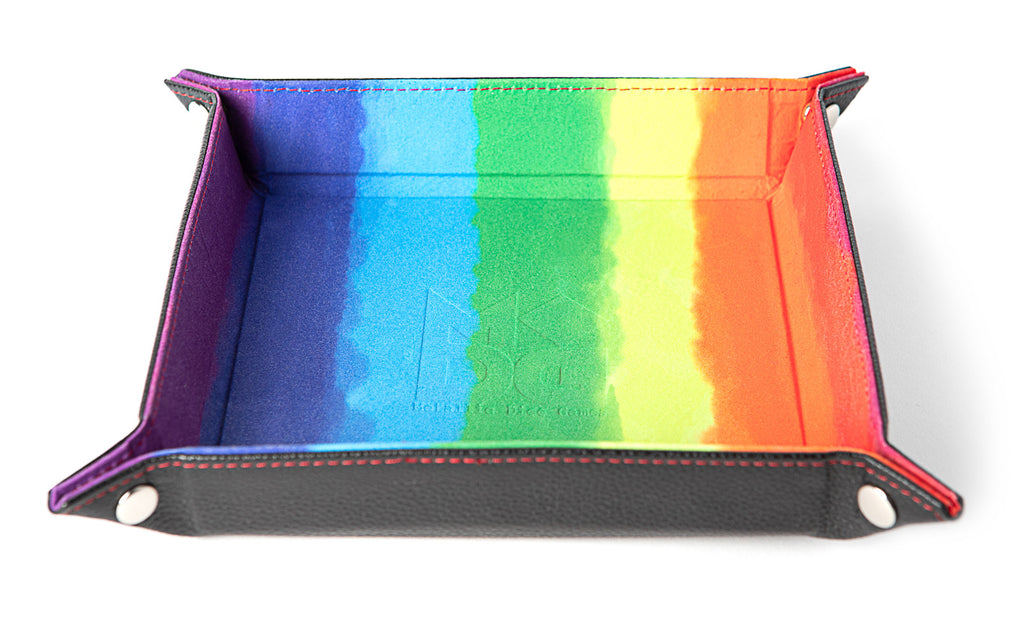 MDG: Folding Tray - Watercolor Rainbow Velvet