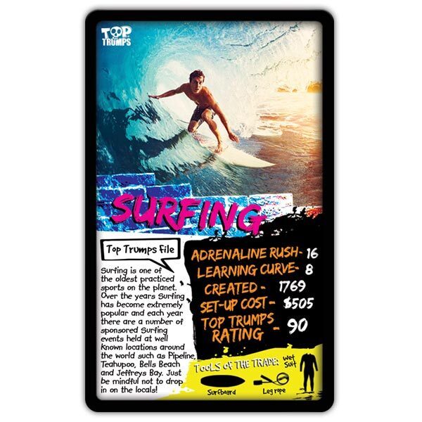 Top Trumps: Extreme Sports Board Game