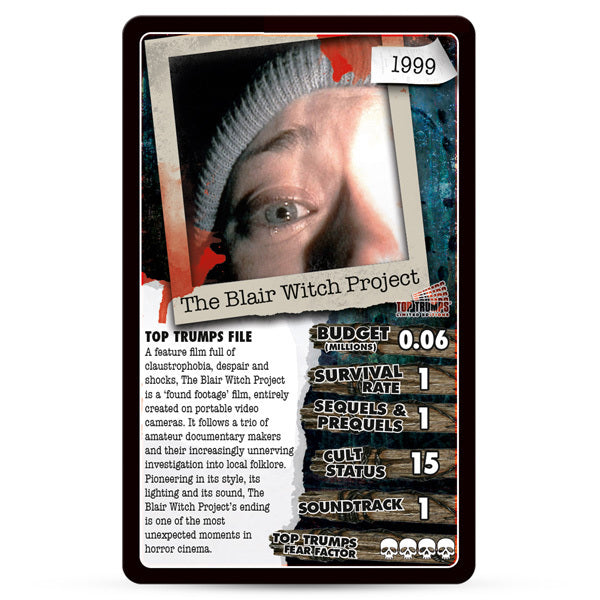 Top Trumps Limited Edition: Unofficial Guide to 30 Scary Flix (Card Game)