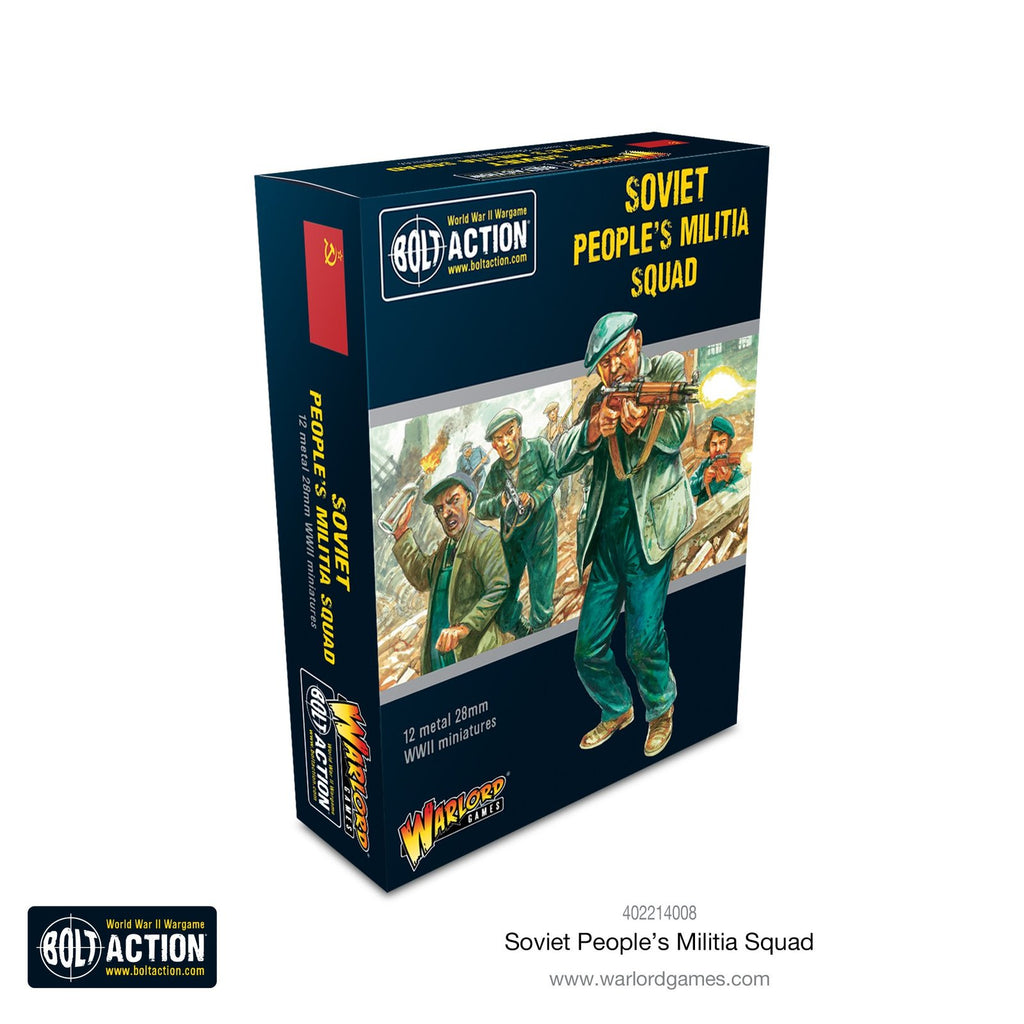 Bolt Action: Soviet Peoples Militia squad