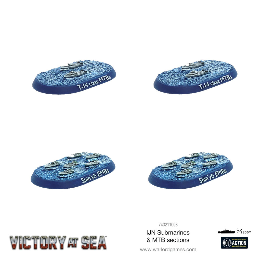 Victory at Sea: IJN Submarines & MTB sections