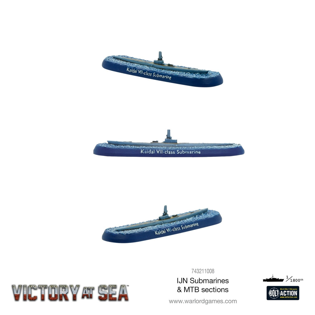 Victory at Sea: IJN Submarines & MTB sections