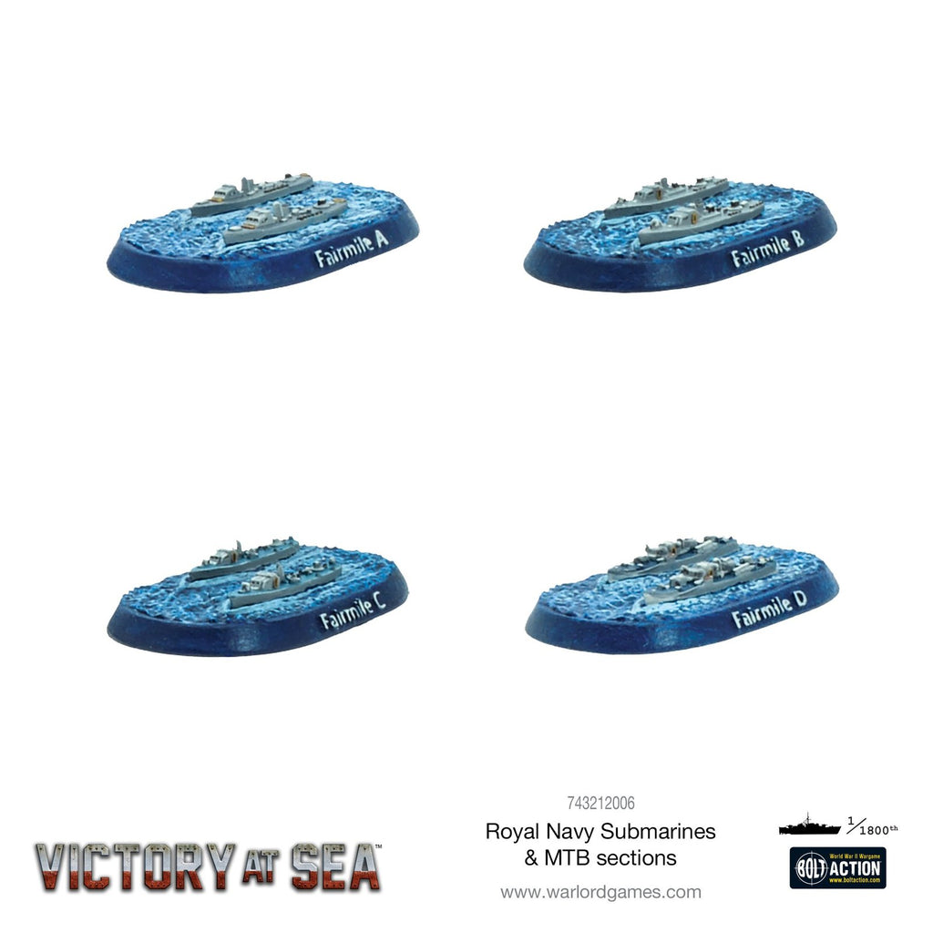 Victory at Sea: Royal Navy Submarines & MTB Sections