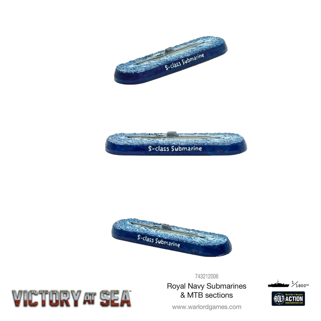 Victory at Sea: Royal Navy Submarines & MTB Sections