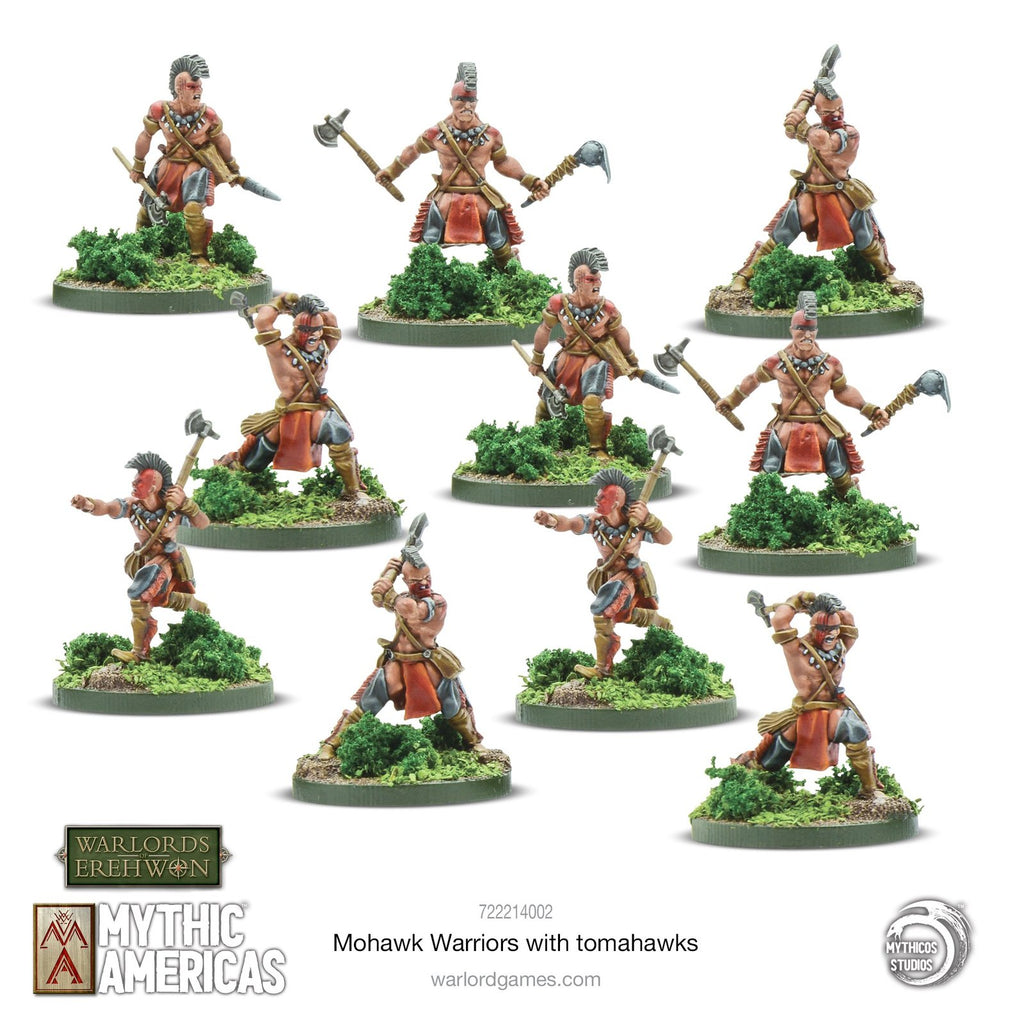 Warlords of Erehwon: Mythic Americas - Mohawk Warriors