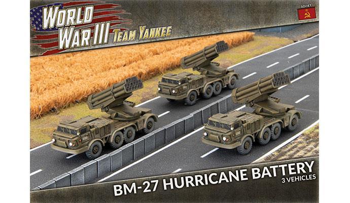 Team Yankee: BM-27 Rocket Launcher Battery (x3)