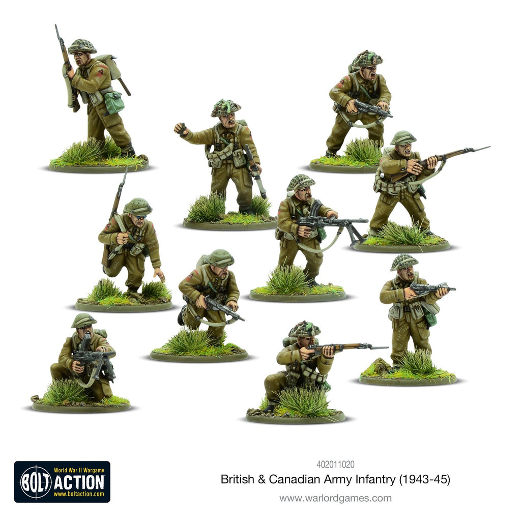 Bolt Action - British & Canadian Army Infantry (1943-45)