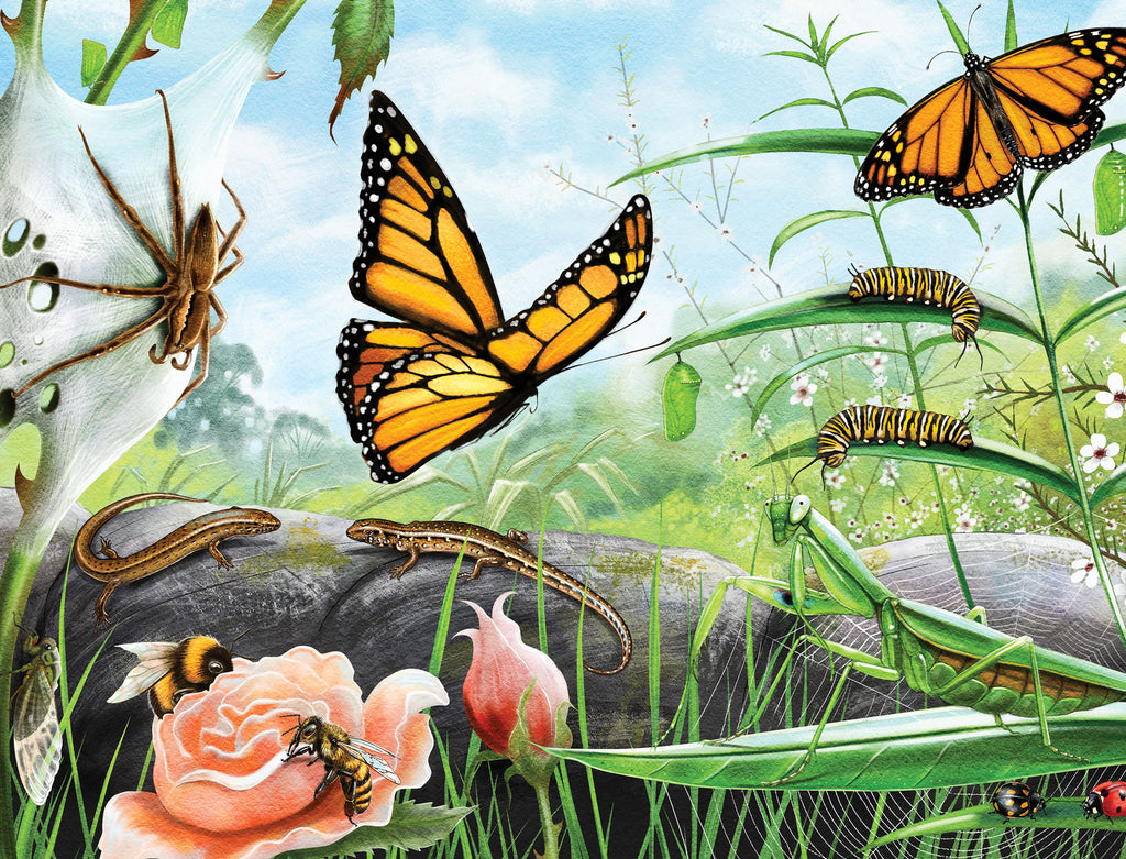 Treasures of Aotearoa: Bugs & Butterflies (300pc Jigsaw) Board Game