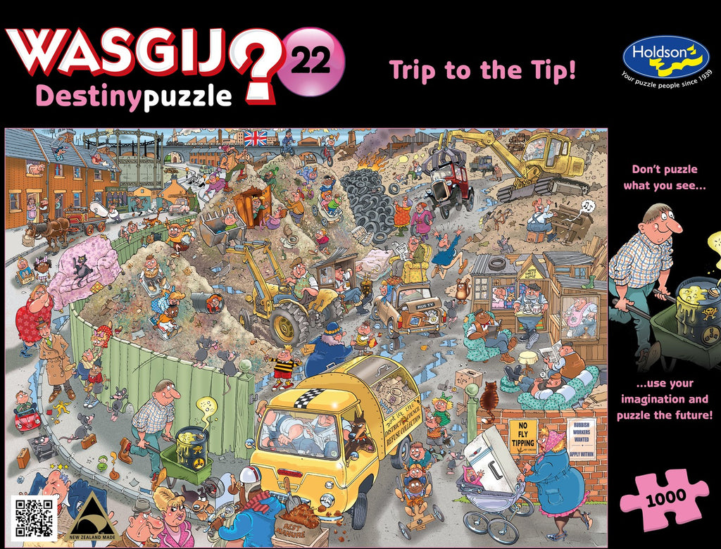 Wasgij? Destiny #22: Trip to the Tip! (1000pc Jigsaw) Board Game