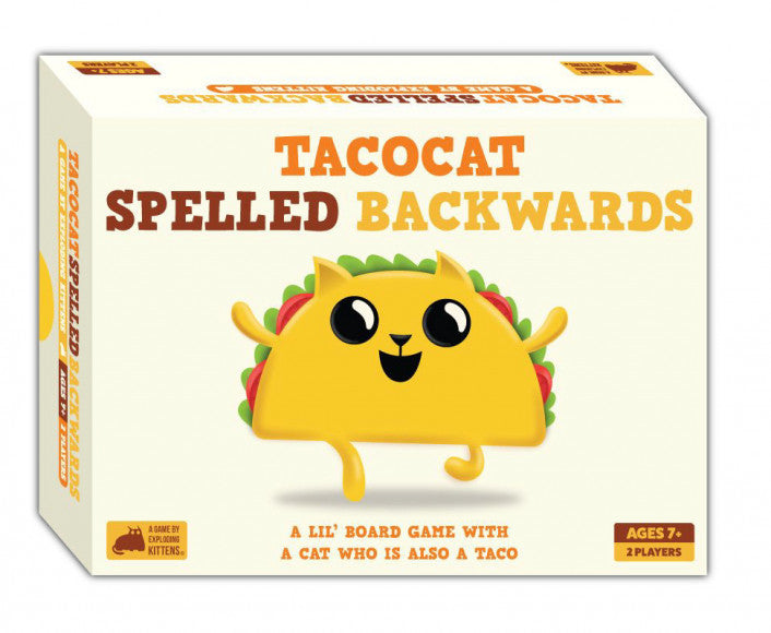 Tacocat Spelled Backwards (by Exploding Kittens) Board Game