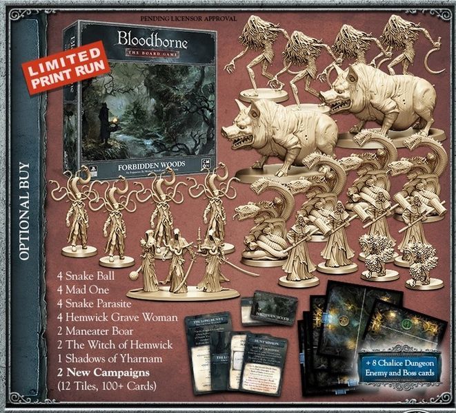 Bloodborne: The Board Game – Forbidden Woods (Expansion)