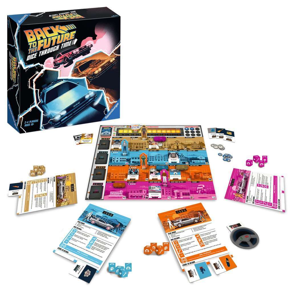 Back to the Future: Dice Through Time Board Game