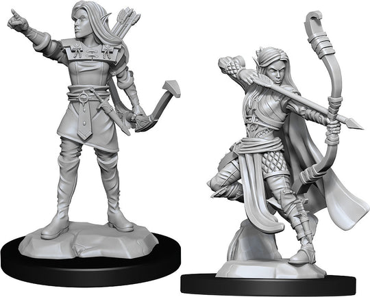 D&D Nolzur's Marvelous: Unpainted Miniatures - Elf Ranger Female