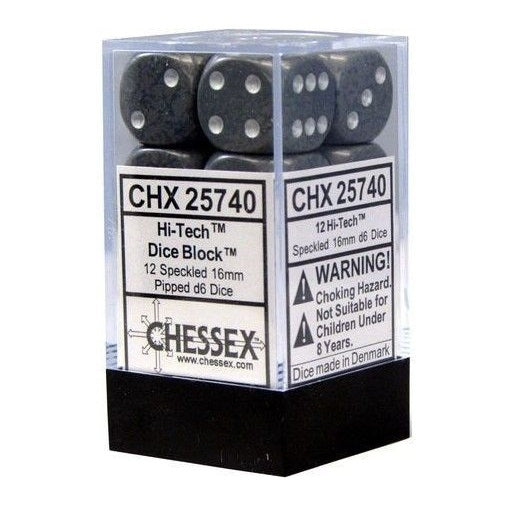 Chessex: Speckled 16mm d6 Hi-Tech Block