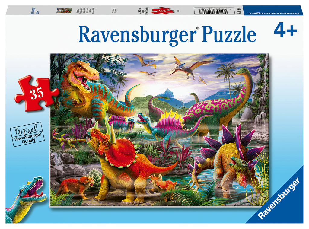 Ravensburger: T-Rex Terror (35pc Jigsaw) Board Game