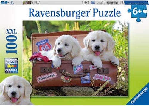 Ravensburger: Travelling Puppies (100pc Jigsaw) Board Game