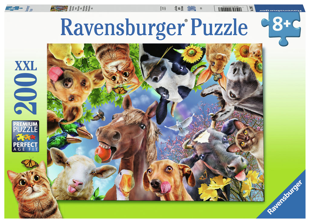 Ravensburger: Funny Farmyard Friends (200pc Jigsaw) Board Game