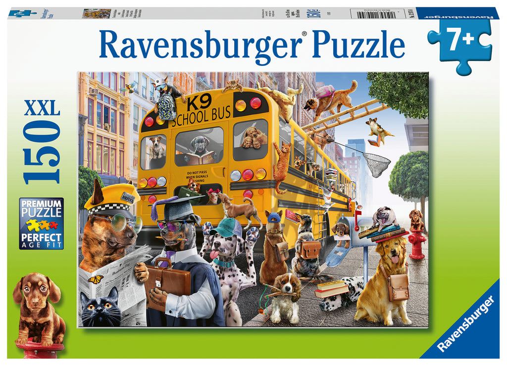 Ravensburger: K9 School Bus (150pc Jigsaw) Board Game
