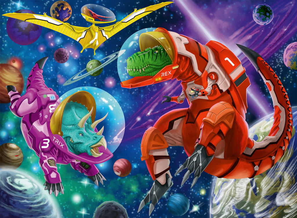 Ravensburger: Space Dinosaurs (200pc Jigsaw) Board Game